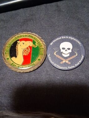 U.S.Servicemans Cigar Club "Challenge Coins" (2) 2009